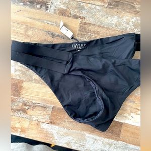 Tavik black swim bottoms
